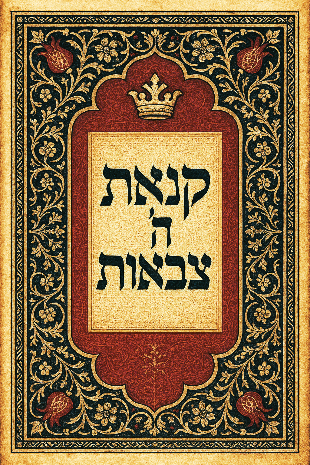 Cover of Kinat Hashem Tzevaot