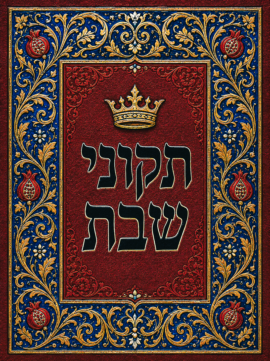Cover of Sefer Tikkunei Shabbat