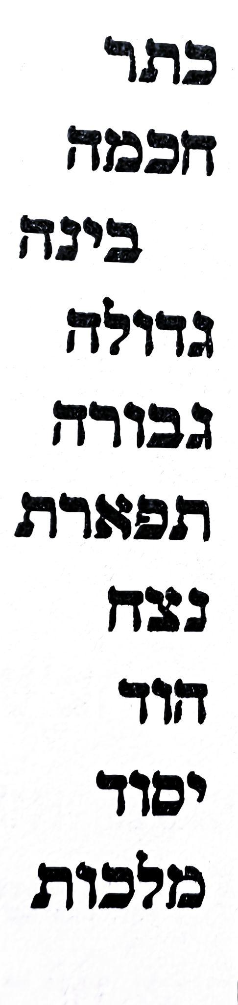 Letter or vowel-point form preserved from the manuscript