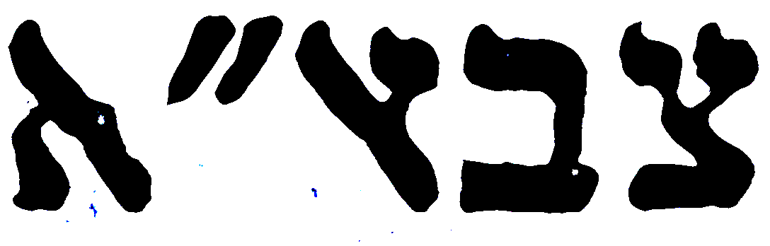 Letter or vowel-point form preserved from the manuscript