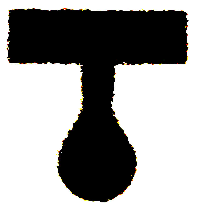 Letter or vowel-point form preserved from the manuscript